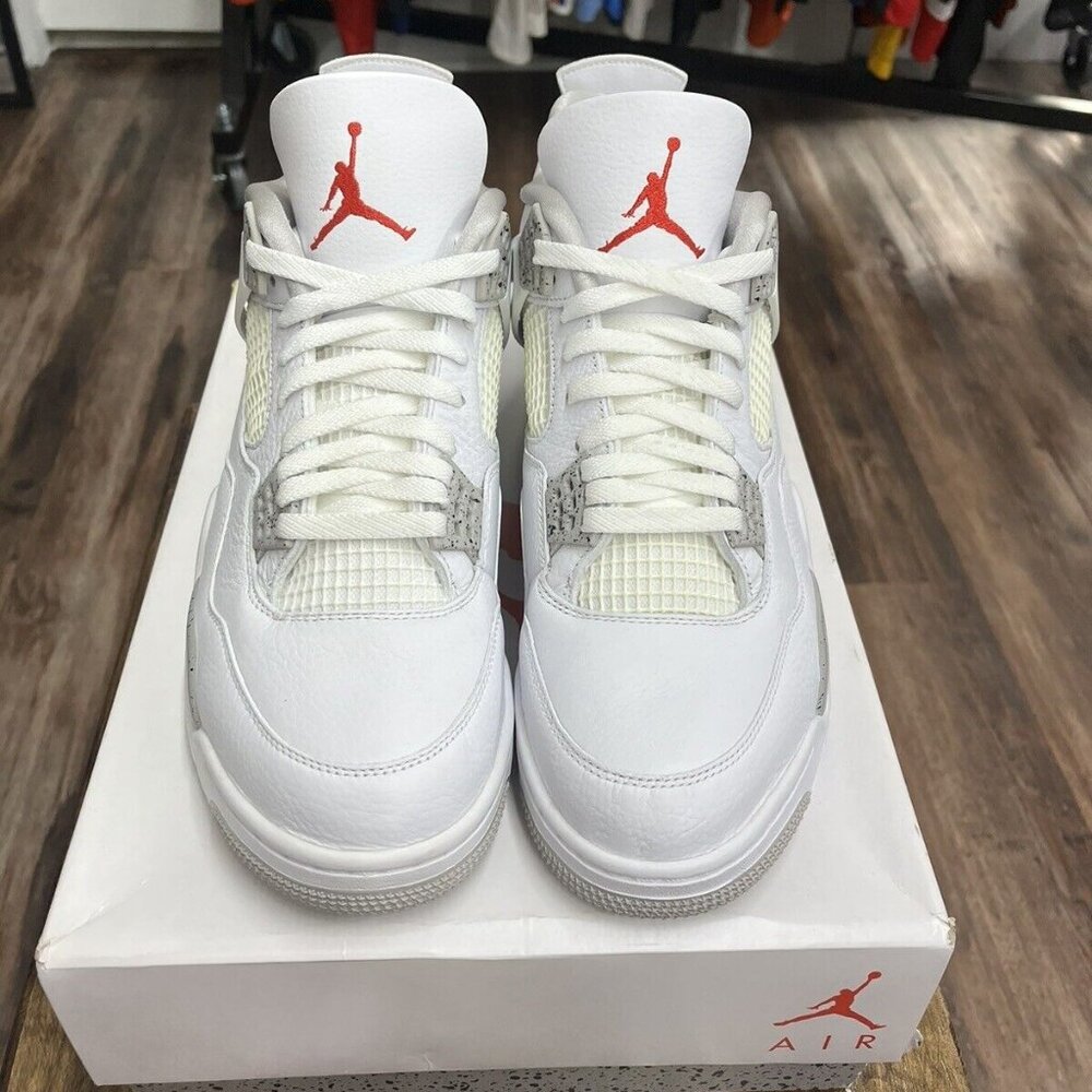 Nike Air Jordan 4 Retro Tech White Oreo 2021 - Picture 2 of 5